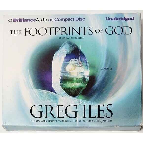 Footprints Of God Greg Isles Unabridged 11 CD Audiobook Thriller Portable Travel - Picture 1 of 13